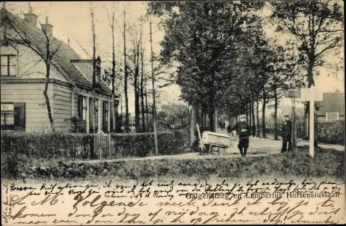 Ak Naarden Nordholland Niederlande, Galgensteeg und Lambertus Hortensluislaan