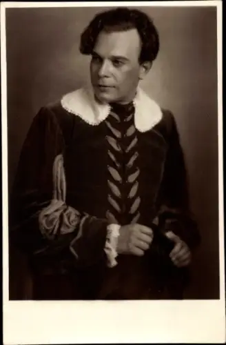 Foto Ak Schauspieler, Portrait, Unbekannte Persönlichkeit