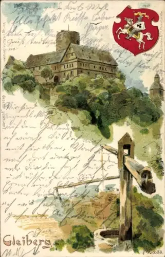 Litho Krofdorf Gleiberg Wettenberg in Hessen, Cleiberg