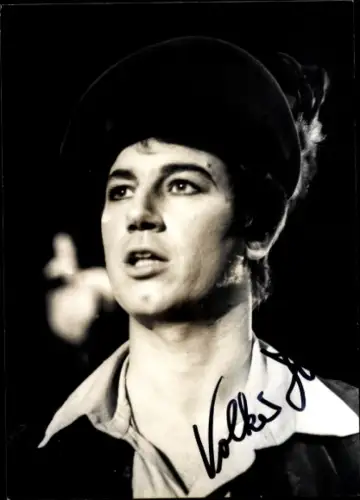 Foto Opernsänger Volker Horn, Portrait, Autogramm