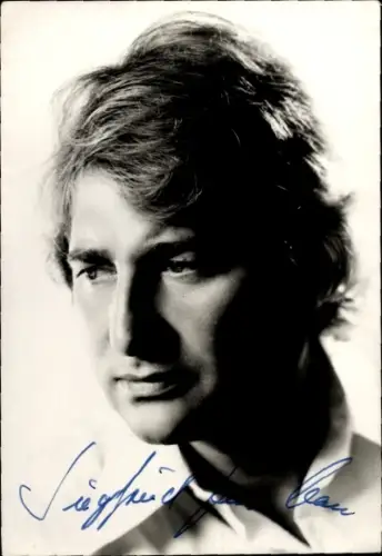 Foto Opernsänger Siegfried Jerusalem, Portrait, Autogramm
