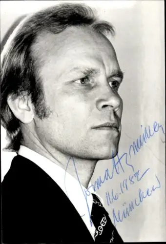 Foto Opernsänger Jorma Hynninen, Portrait, Autogramm