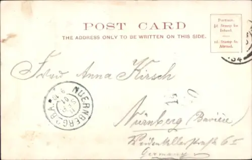 Ak London England, Charing Cross, Strand