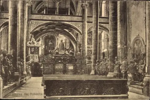 Ak Innsbruck in Tirol, Inneres der Hofkirche