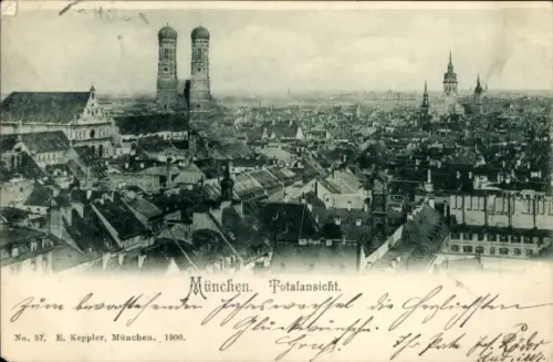 Ak München, Totalansicht