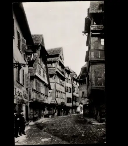 Ak Straßburg Straßburg Alsace Bas Rhin, Blick auf die Straße
