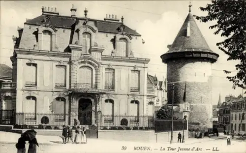 Ak Rouen Seine Maritime, La Tour Jeanne d'Arc,   Gebäude