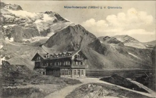 Ak Kaprun in Salzburg, Moserbodenhotel im Kaprunertal