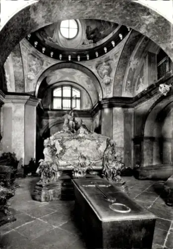 Ak Wien 1 Innere Stadt, Kalergruft, Sarkophag, Kapuziner,   Darstellung