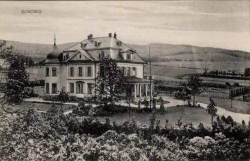Ak Sundwig Hemer im Sauerland, Villa