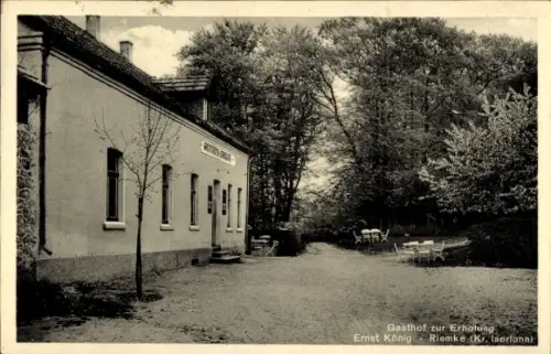 Ak Riemke Hemer im Sauerland, Gasthof zur Erholung, Inh. Ernst König