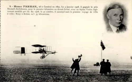 CPA Aviation, Henry Farman, Biplan