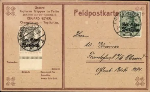 Ak Chemnitz in Sachsen, Tintenfabrik Eduard Beyer