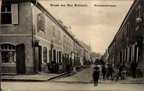 Ak Neuf Brisach Neubreisach Elsass Haut Rhin, Voubanstraße