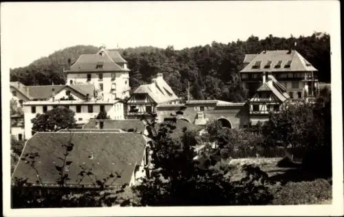 Ak Trois Épis Drei Ähren Elsass Haut Rhin, Teilansicht, Häuser