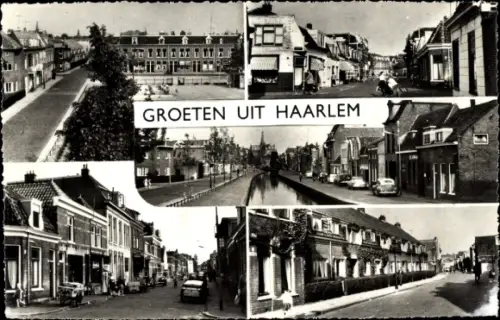 Ak Haarlem Nordholland Niederlande, Straßenansicht