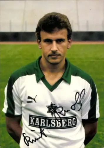 Autogrammkarte Co Trainer Kurt Knoll, FC Homburg, Autogramm