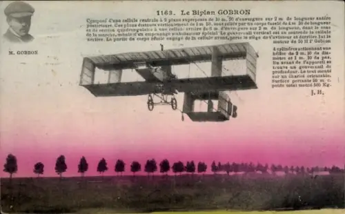 CPA Aviation, Biplan Gobron