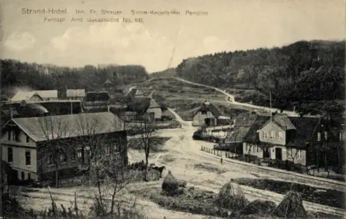 Ak Geesthacht an der Elbe, Strand-Hotel, Inh. Fr. Strauer