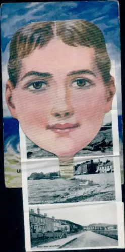 Leporello Ak Millport Schottland, Teilansichten, West Bay, Portrait