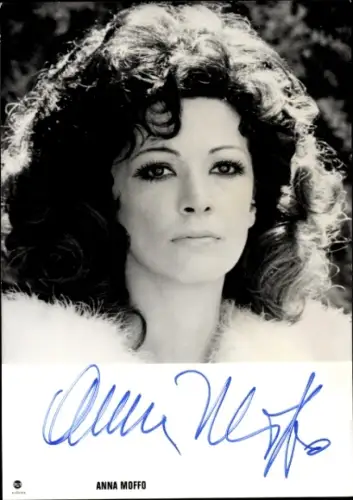 Ak Schauspielerin Anna Moffo, Portrait, Autogramm