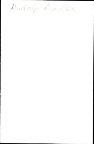 Foto Moderator Rudolf Radke, Portrait, Autogramm