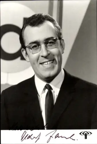 Ak Oldwig Jancke, ZDF, Portrait, Autogramm