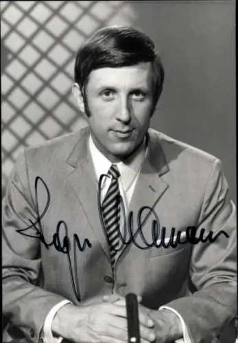 Foto Moderator Holger Obermann, Portrait, Autogramm