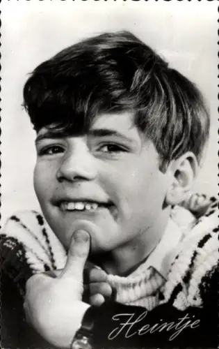 Ak Sänger Heintje, Portrait