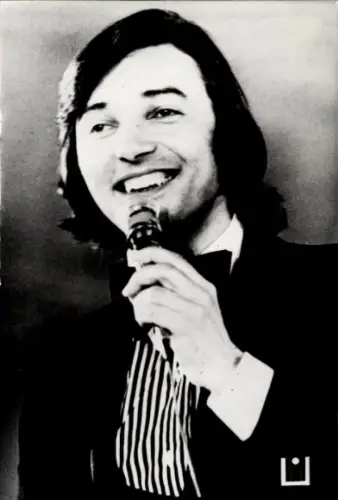 Ak Sänger Karel Gott, Portrait