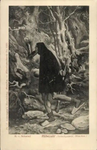 Künstler Ak Schwind, Moritz von, Rübezahl