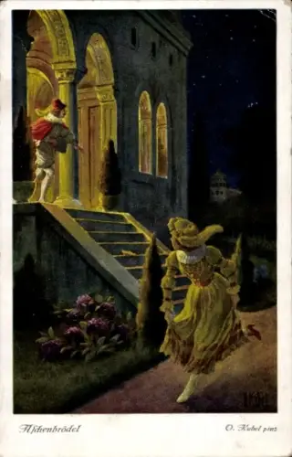 Künstler Ak Kubel, Otto, Märchen, Gebrüder Grimm, Aschenbrödel