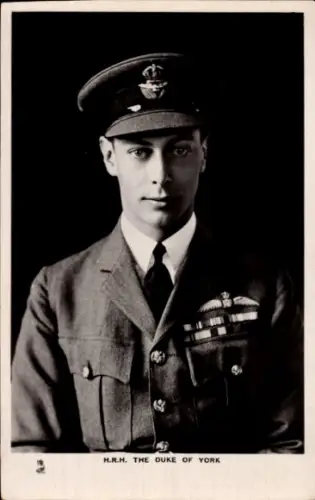 Ak Duke of York, Portrait in Uniform