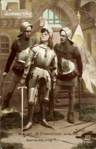 CPA Jeanne d’Arc, a Compiegne 24. Mai 1430