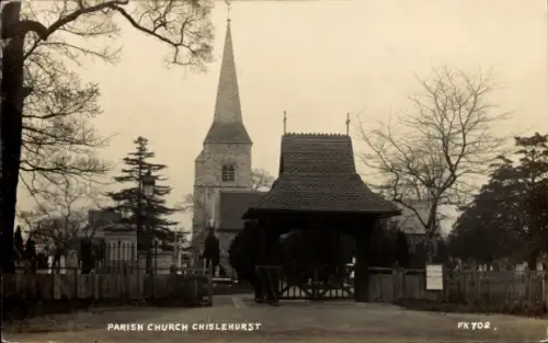 Foto Ak West Chislehurst London England, Kirche