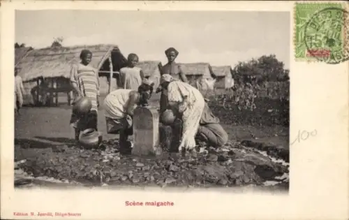 Ak Madagaskar, An der Wasserquelle