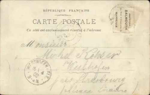 Ak Messageries Maritimes, Schiff Armand Béhic