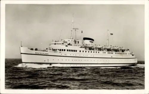 Ak Fährschiff Deutschland, Passagierschiff