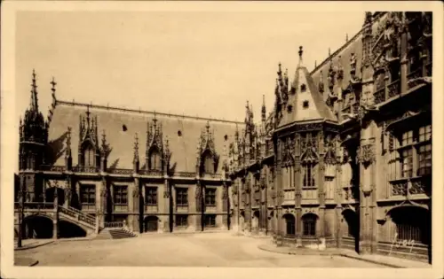 Ak Rouen Seine Maritime, Palais de Justice,   Architektur, 1499