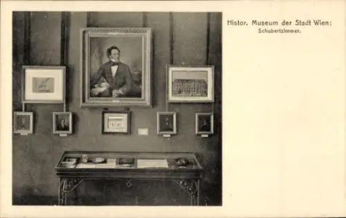 Ak Wien 1 Innere Stadt, Historisches Museum der Stadt Wien, Schubertzimmer