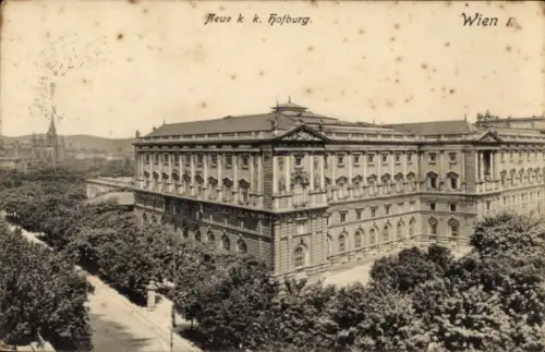 Ak Wien 1 Innere Stadt, Neue k. k. Hofburg,   Architektur, keine Persönlichkeiten, keine Hakenkre