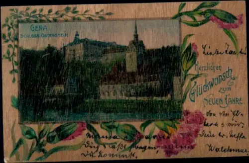 Holz Ak Gera in Thüringen, Schloss Osterstein