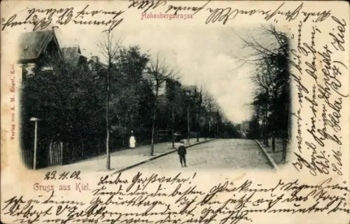 Ak Kiel, Hohenbergstraße