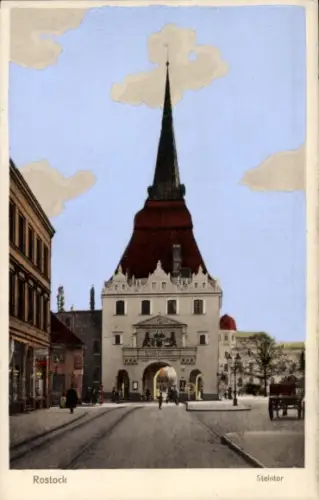 Ak Hansestadt Rostock, Steintor