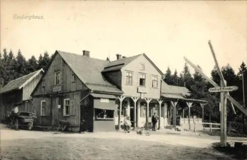 Ak Friedrichroda im Thüringer Wald, Heuberghaus
