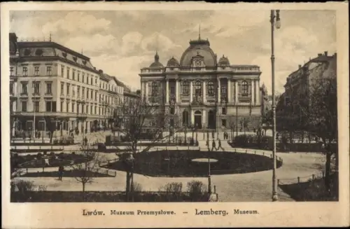 Ak Lwiw Lwów Lemberg Ukraine, Museum