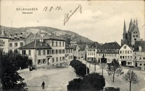 Ak Gelnhausen in Hessen, Obermarkt