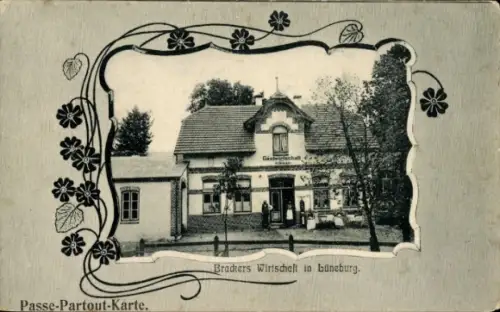Passepartout Ak Wittorf Neumünster in Holstein, Brackers Wirtschaft