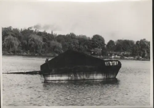 Original Foto Berlin Treptow, Schifffahrt auf der Spree, um 1948