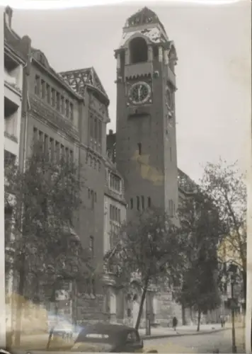 Original Foto Berlin Charlottenburg, 25. Gemeindeschule, Sybelstraße, um 1945/46